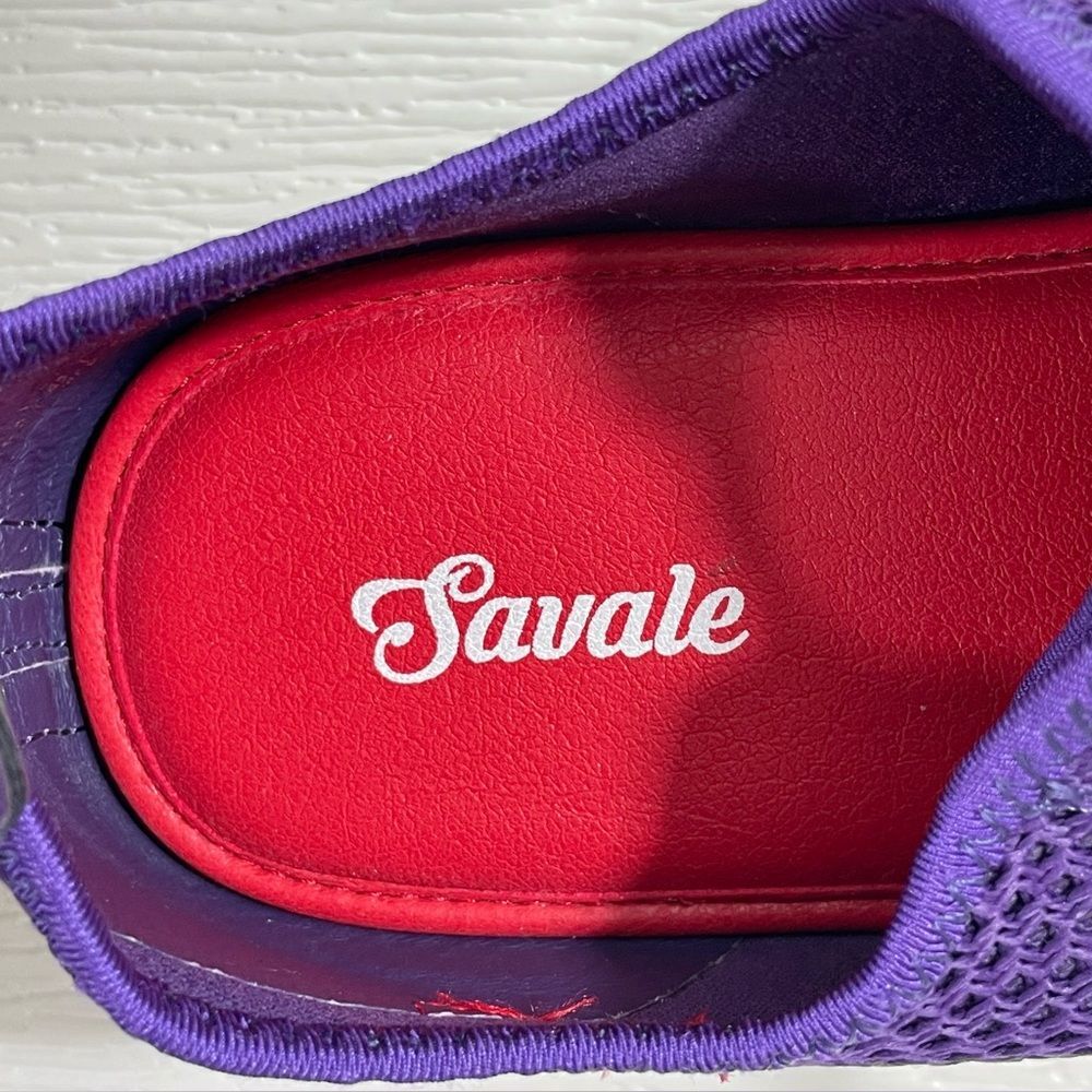 Savale Seika Purple Gum Mesh Sneaker Shoes Size US 9 EU 43 - Picture 8 of 11